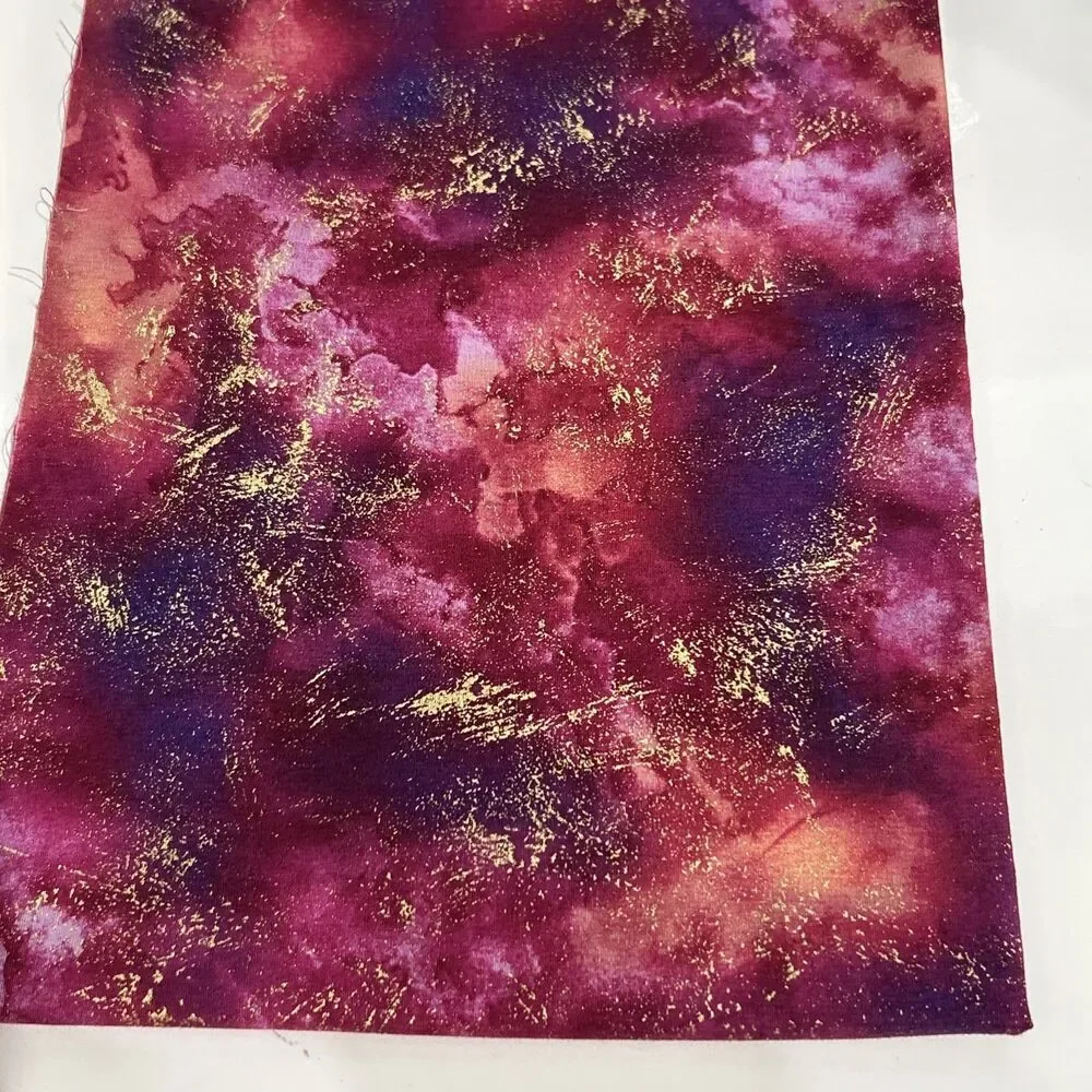 Bright Colors Fabric Lot Quilting Crafts Sewing Art Project Cotton Prints 10 Pc